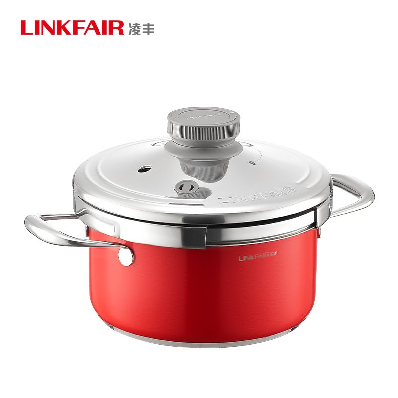 星熠4L压力锅PRO（珊瑚红）